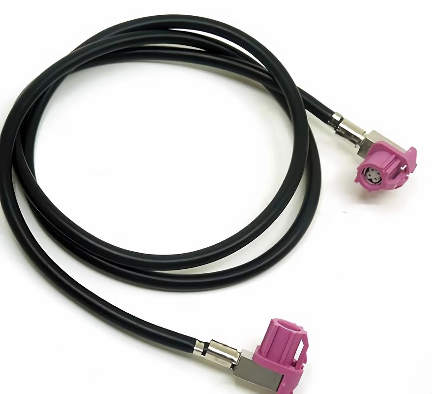 Material de conductor de cobre de baja tensión de pantalla de cable en serie diseñado para AWG26-28 Cableaje de alambre