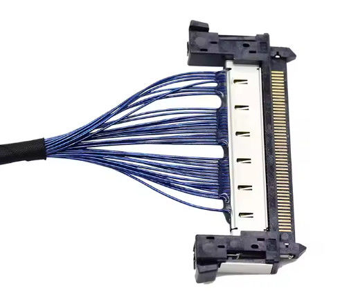 Conjunto de cables LVDS Fabricante de cables personalizados. Cables de señal flexibles y blindados para pantalla y cámara.