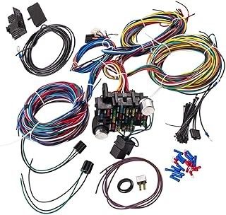 Cables negros Color Arnés de alambre eléctrico 2pin-16pin Terminal 600V Personalizado