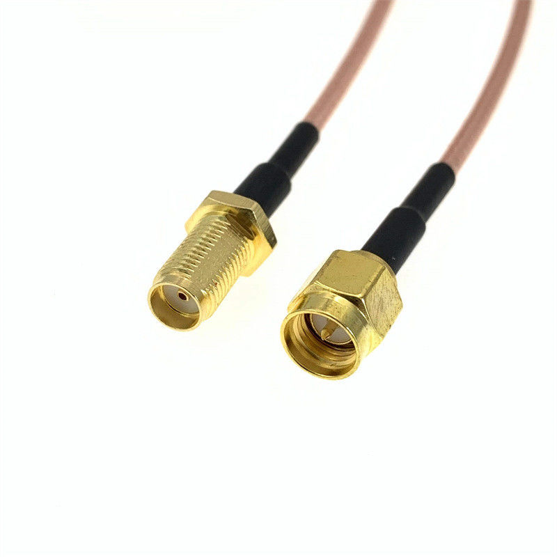 Certificado UL/CCC 1m/5m Cable coaxial flexible BNC conectores de audio de comunicación interior/exterior chaqueta de PVC conductor de cobre puro
