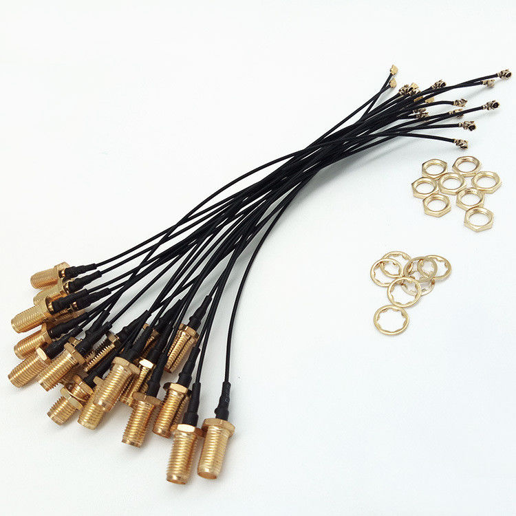 Certificado UL/CCC 1m/5m Cable coaxial flexible BNC conectores de audio de comunicación interior/exterior chaqueta de PVC conductor de cobre puro