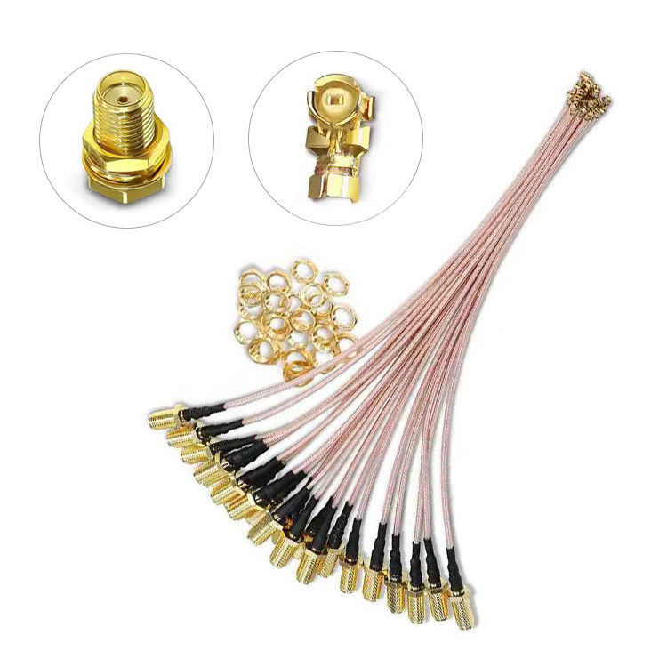 Certificado UL/CCC 1m/5m Cable coaxial flexible BNC conectores de audio de comunicación interior/exterior chaqueta de PVC conductor de cobre puro