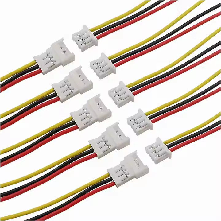 20awg Color de alambre Arneses de cableado de automóviles personalizados para vehículos duraderos AS14*0.16*1.25*2C SP OD4.0 PVC NEGRO