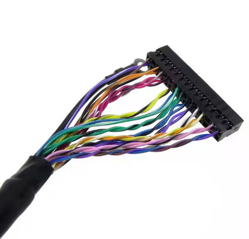 Cable LVDS de conductor de cobre nominal de 300 V Retardante de llama chaqueta de PVC UL VW-1