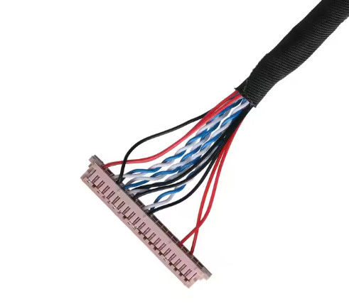 Cable LVDS de conductor de cobre nominal de 300 V Retardante de llama chaqueta de PVC UL VW-1