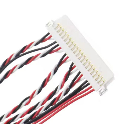 Fabricación de cables flexibles con arneses LVDS con clasificación UL VW-1 y corriente 1.0A-2.5A