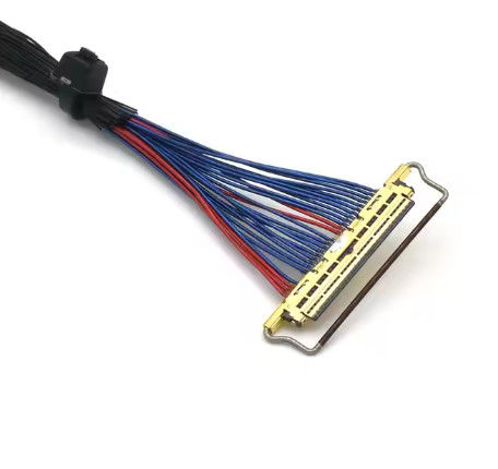 AWG26-28 Cables de serie LVDS de calibre de alambre 105C de temperatura nominal con compatibilidad de pantalla de bajo voltaje