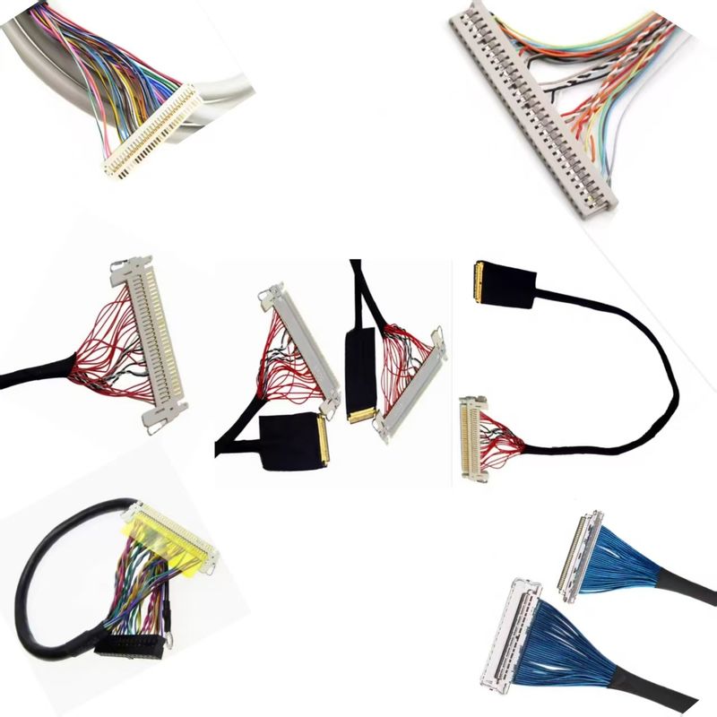 Ensamblaje de cables LVDS de alta calidad. Fabricante de arneses de alambre confiable para proyectos OEM / ODM.
