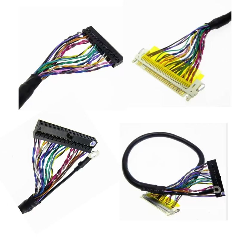 Ensamblaje de cables LVDS de alto rendimiento para una transferencia de datos fluida y rápida en entornos industriales