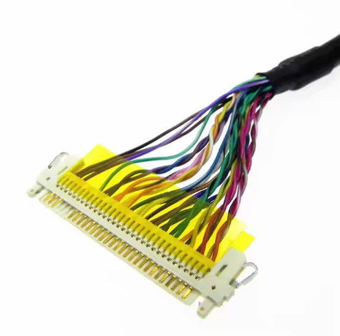 Ensamblaje de cables LVDS de diseño personalizado para transferencia de datos de alta velocidad en diversas industrias