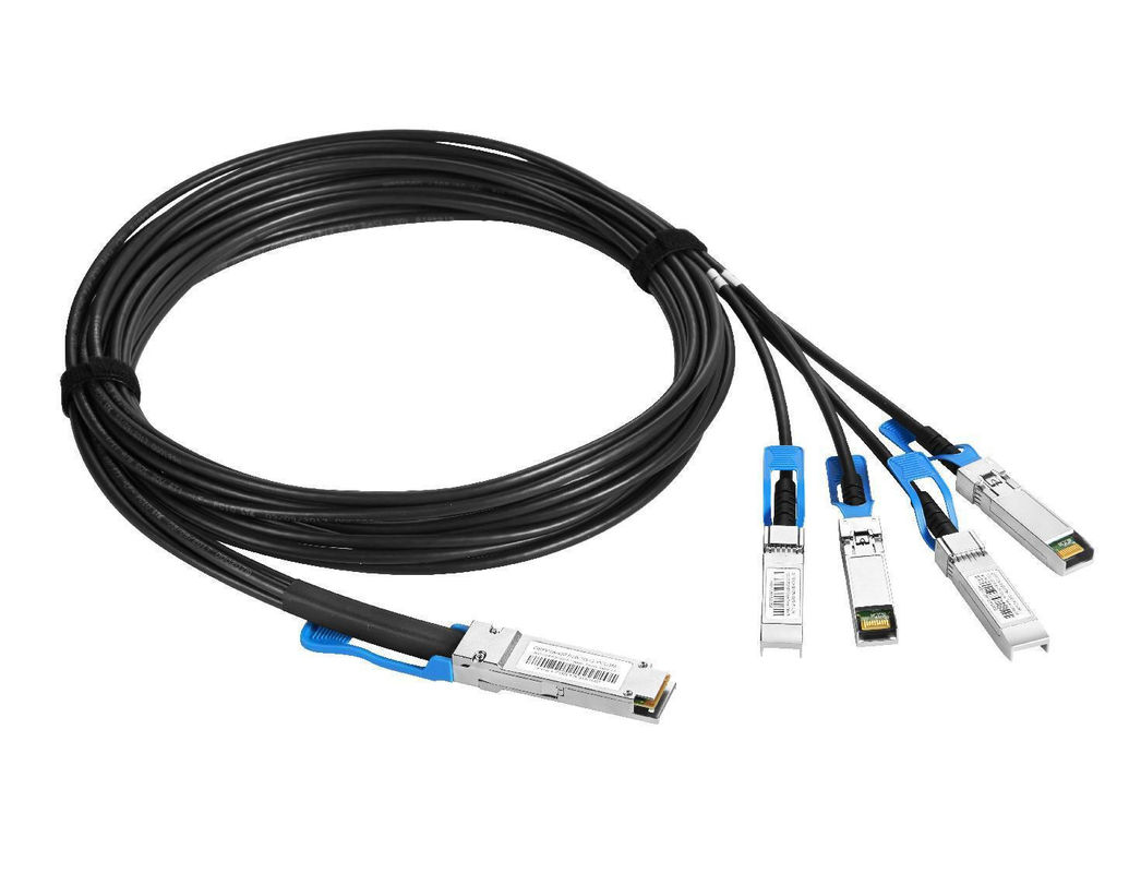 Asamblea de cables DAC de 200G QSFP-DD de alto rendimiento Cable de cobre personalizado para conectividad de servidores HPC y cloud