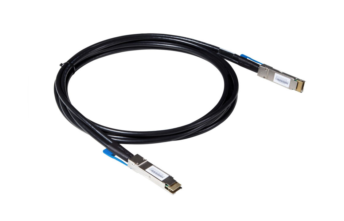 Asamblea de cables DAC de 200G QSFP-DD de alto rendimiento Cable de cobre personalizado para conectividad de servidores HPC y cloud