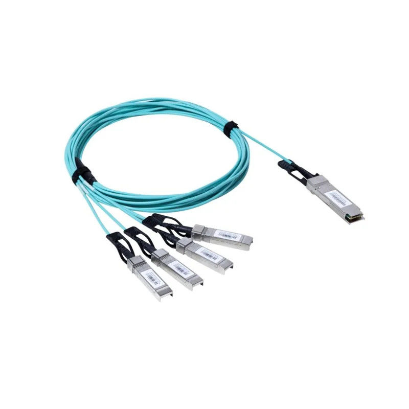 Ensamblaje de cable personalizado ultrarrápido 200G QSFP-DD de cobre DAC para transmisión de datos de baja potencia y alta densidad