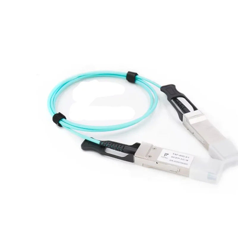 QSFP-40G Cable óptico activo OM3 1M 2M 3M 5M 7M 10M QSFP28 100G a 100G Fabricantes de arneses de cable AOC
