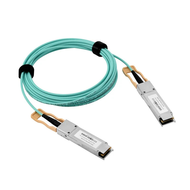 Ensamblaje de cable de diseño personalizado QSFP 40G Direct Attach Copper QSFP+ 4*10G 1M 3M 5M 7M Cable DAC Breakout de longitud personalizada