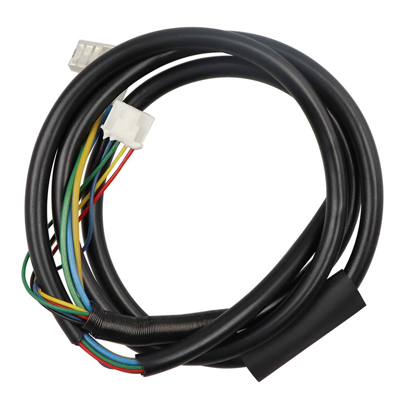 Fabricante experto Arnés de alambre de terminal personalizado con conductor de cobre y terminales encrucijados, compatible con automóviles, equipos industriales, electrodomésticos