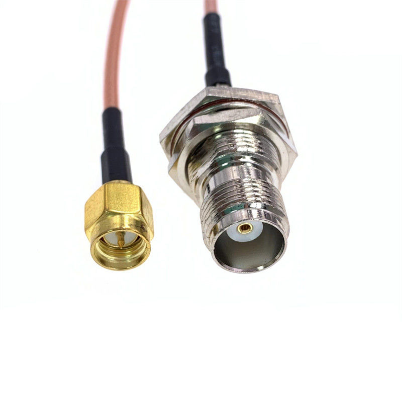 Los conjuntos de cable coaxial de primera calidad ofrecen excelente protección EMI y estabilidad de alta frecuencia, perfectos para sistemas de seguridad, transmisión y comunicación de datos