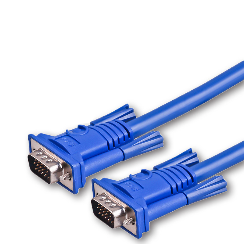 Cable personalizado duradero ensamblaje de cable VGA HD para conexión estable entre PC host, monitor y proyector por fabricantes de arneses de alambre