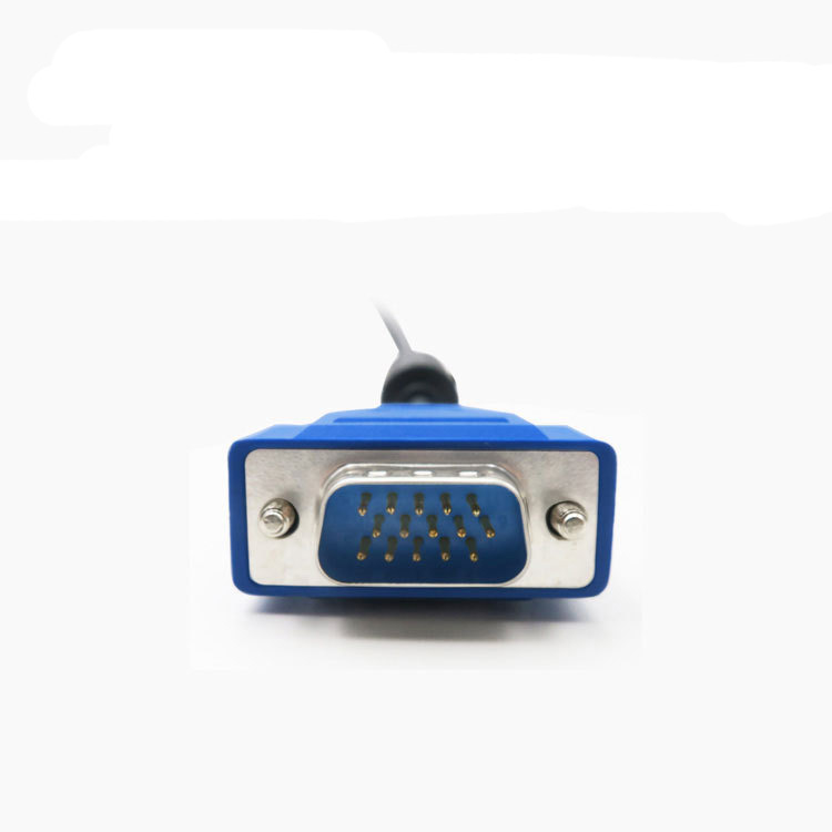 Fabricantes de arneses de alambre entregan cable personalizado VGA HD Asamblea de cable para ordenador de escritorio Conexión de monitor y proyector