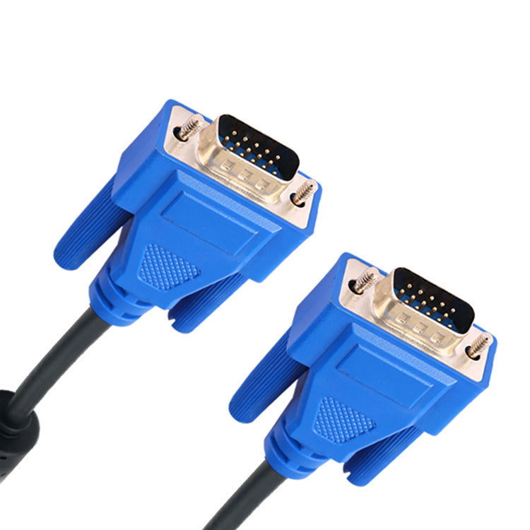 Cable personalizado duradero ensamblaje de cable VGA HD para conexión estable entre PC host, monitor y proyector por fabricantes de arneses de alambre