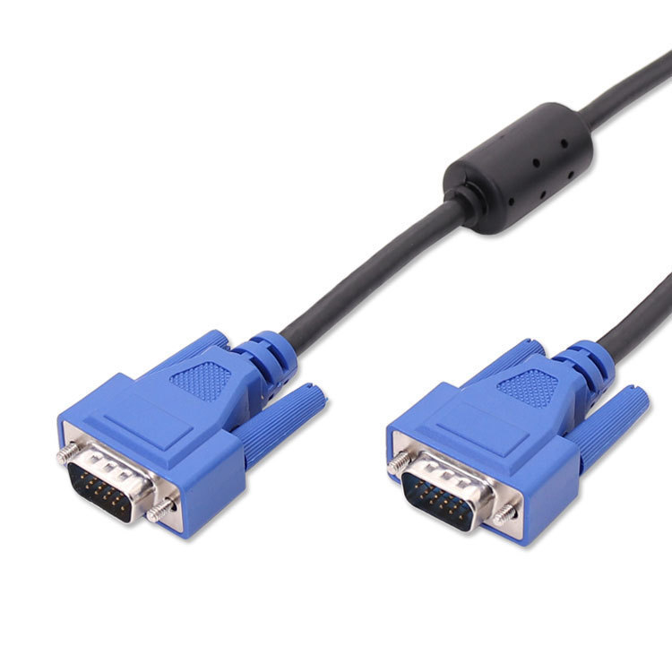 Fabricantes de arneses de alambre entregan cable personalizado VGA HD Asamblea de cable para ordenador de escritorio Conexión de monitor y proyector