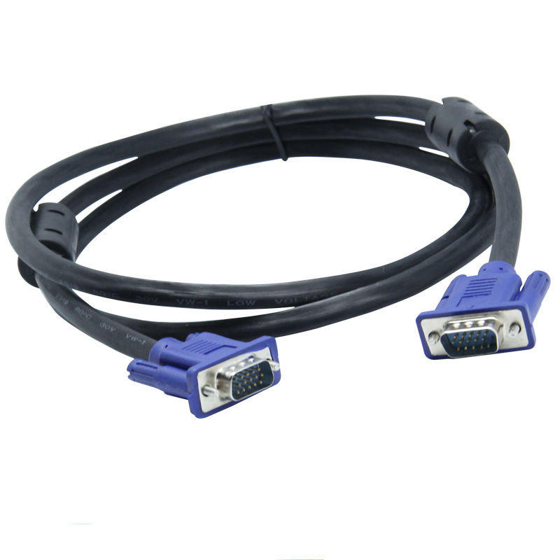 Fabricantes de arneses de alambre entregan cable personalizado VGA HD Asamblea de cable para ordenador de escritorio Conexión de monitor y proyector