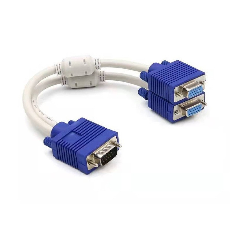 Ensamblaje de cable de datos VGA personalizado para cable de computadora a monitor de pantalla y proyector Enlace confiable de fabricantes de mazos de cables