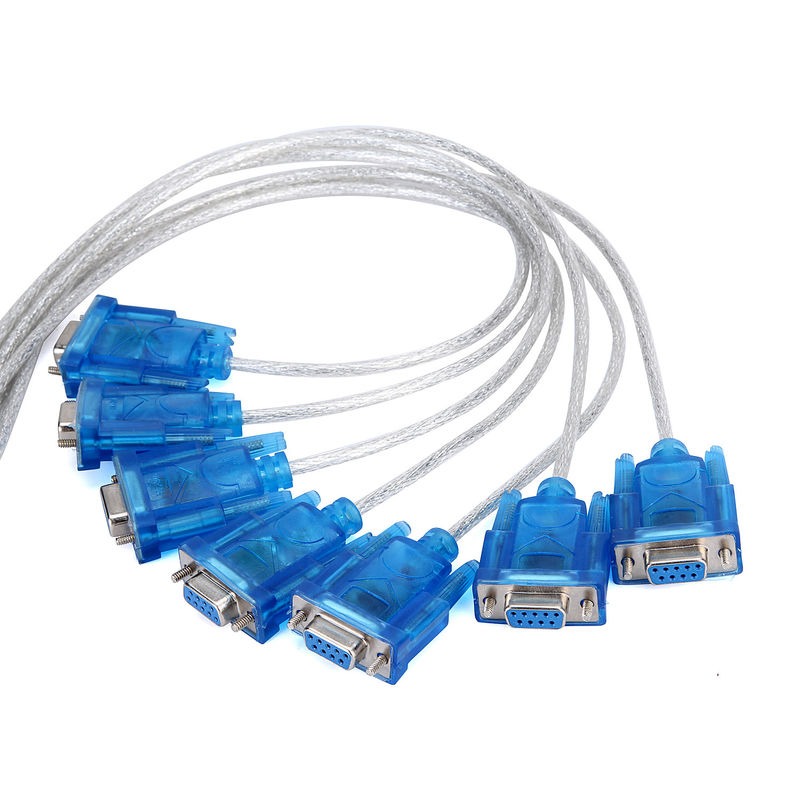 Grado industrial CH340 USB a RS232 DB9 Adaptador que garantiza una conexión confiable de puerto COM Diseñado con experiencia en cables personalizados