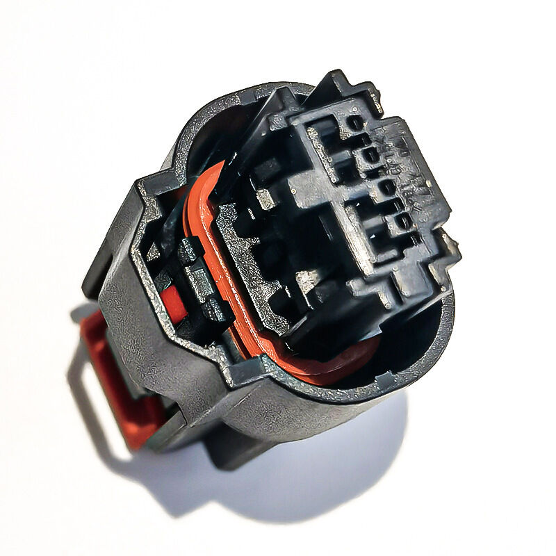 Molex 34967-4021 4 pines de conector de automóviles negro carcasa con clip de bloqueo rojo, conector Molex original