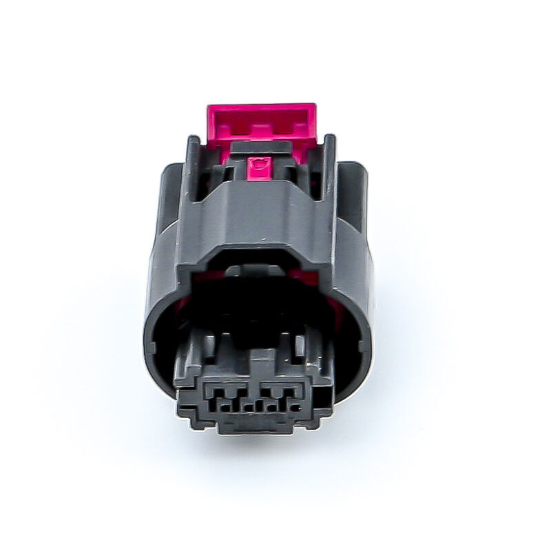 Molex 34967-4021 4 pines de conector de automóviles negro carcasa con clip de bloqueo rojo, conector Molex original