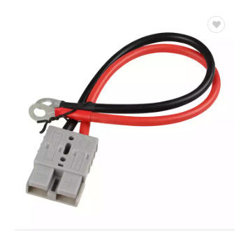 Cable de extensión de cargador de batería de carretilla elevadora de 2 polos 50A 600V