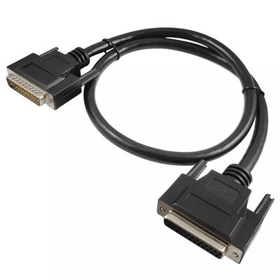 Conector D-Sub de 25 pines Db25 a Db25 Cables de comunicación paralelos macho a hembra