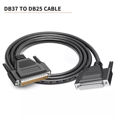 El cobre puro DB37 del PVC al ODM del OEM de los cables de comunicación DB25