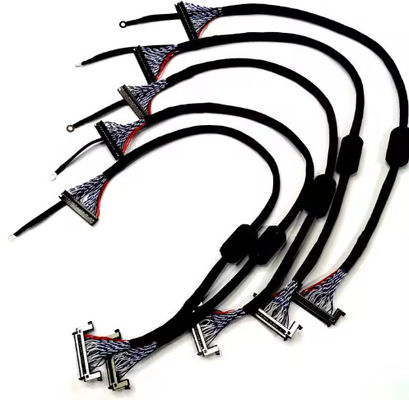 JAE LVDS cable de apoyo PET 100% prueba cable de televisión LCD para 32 pulgadas de televisión