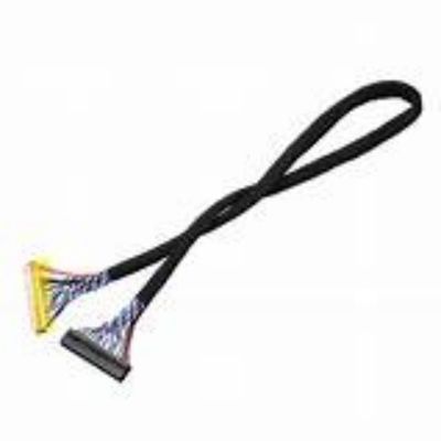 UL VW-1 Cable de serie de pantalla de bajo voltaje negro con resistencia al aislamiento ≥ 1000MΩ