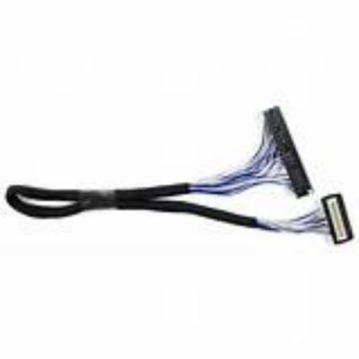 Cable LVDS de conductor de cobre en negro para una conexión estable y duradera