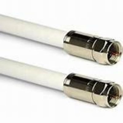 Cable coaxial de transmisión de alta tensión con material de chaqueta de PVC 50 Ohms Longo de impedancia 100 metros