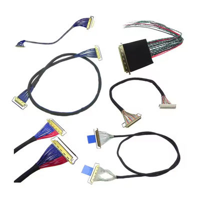 Grado de protección IP68 Arneses de alambre personalizados Conjuntos de cables LVDS de fabricantes líderes