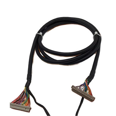 Fabricante de arneses de alambre: ensamblaje de cable LVDS de conductor superior de cobre para transferencia de datos de velocidad