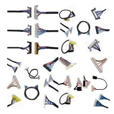 Fabricante profesional de arneses de alambre para ensamblaje de cables LVDS utilizados en pantallas y cámaras