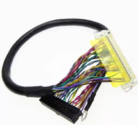 Ensamblaje de cables LVDS de diseño personalizado para transferencia de datos de alta velocidad en diversas industrias