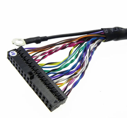 Ensamblaje de cables LVDS de diseño personalizado para transferencia de datos de alta velocidad en diversas industrias