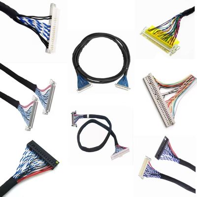 Diseño de cable personalizado para sistemas LVDS compactos, con enrutamiento flexible y resistencia EMI para uso industrial