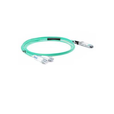 Ensamblaje de cables Ultra-rápido Ensamblaje de cables personalizados 200G QSFP-DD Fabricante de arnés de cable DAC de cobre para baja potencia, QSFP-40G Transmisión de datos de alta densidad