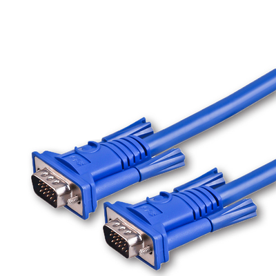 Cable personalizado duradero ensamblaje de cable VGA HD para conexión estable entre PC host, monitor y proyector por fabricantes de arneses de alambre