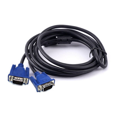 Arnés de conexión VGA diseñado para monitor de computadora, proyector y producción de cable personalizado para diseño de ingeniería
