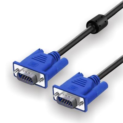 Custom Length DB9 Cable Male to Male with PVC Jacket and Pure Copper Conductors for Industrial Applications