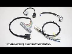 Cable de serie de pantalla de baja tensión de automatización industrial con conector LVDS de tipo fácil de instalar