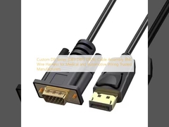 Serie DB personalizada (DB9 DB15 DB26) ensamblaje de cables BNC Arnés de alambre para cables médicos y automotrices Fabricantes confiables