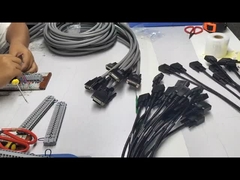 Cable de serie de pantalla de baja tensión LVDS con conector negro tipo negro